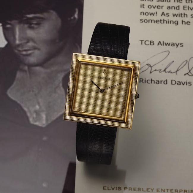 Elvis Presley’s Corum Buckingham is on the block!